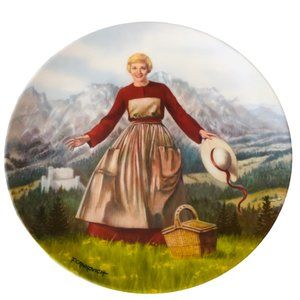 Vintage Sound of Music Collector Plate, Maria, First in Series, 1986